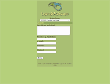 Tablet Screenshot of lagunadeaculeo.com
